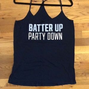 VS Pink Yankees Tank